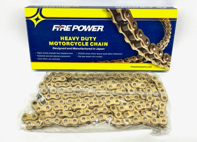 Fire Power 420 Heavy Duty Gold Chain