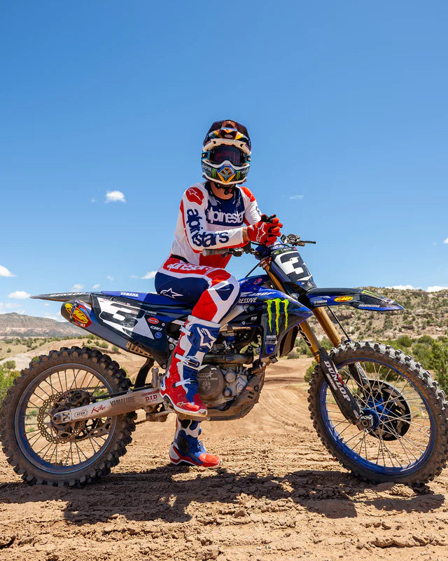 Alpinestars Limited Edition Tech 10 Fortitude Boots - Bright Red/White/Blue