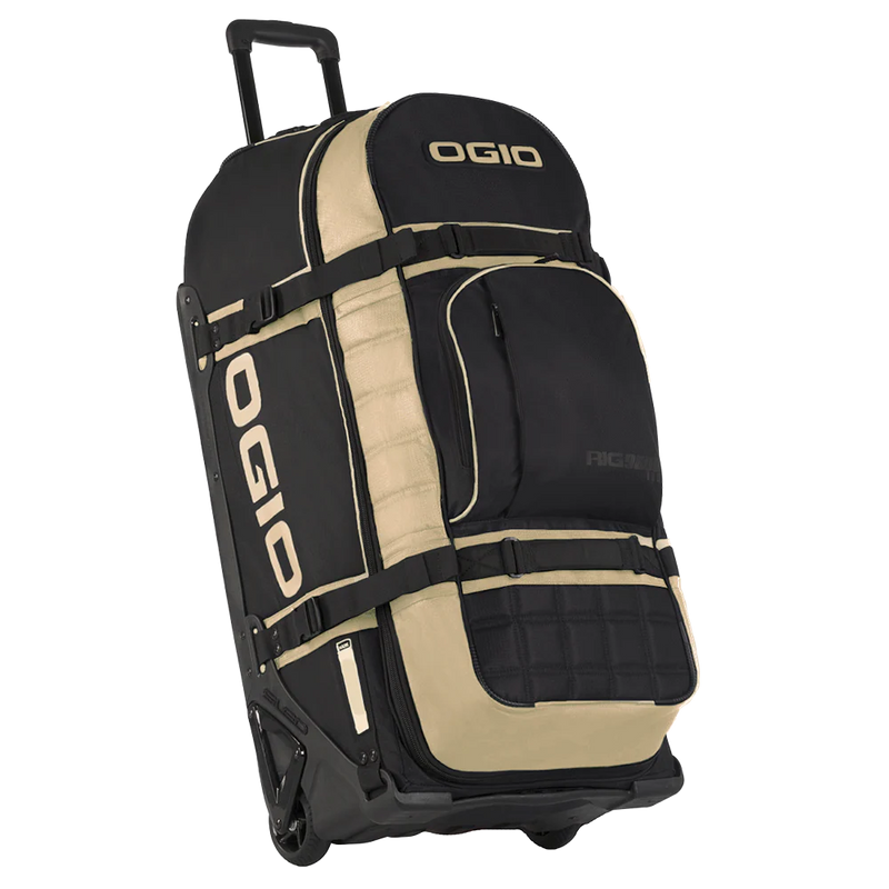 Ogio Rig 9800 Black And Tan Wheeled Gear Bag