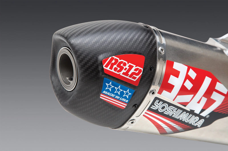 Yoshimura RS-12 Stainless Full Exhaust System - 2023-2024 YZ450F