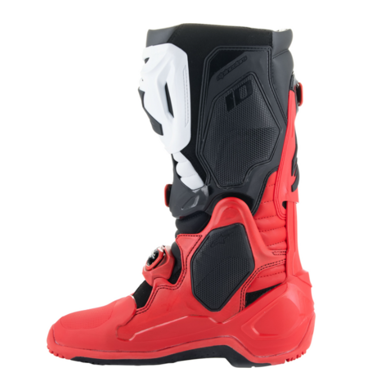 Alpinestars Tech 10 Enduro Boots - Bright Red/Black/White MX25