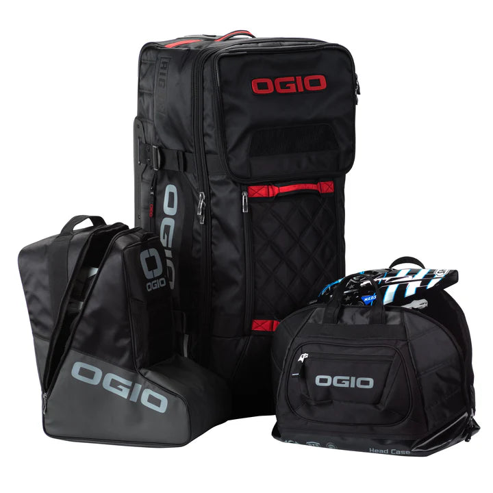 Ogio Rig T-3 Gear Bag Set - Black/Red