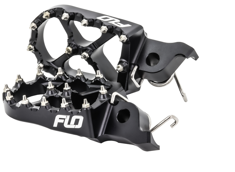 FLO Motorsports Pro Series Foot Pegs - KX65 / KX80 / KX85 / KX100 / KX112