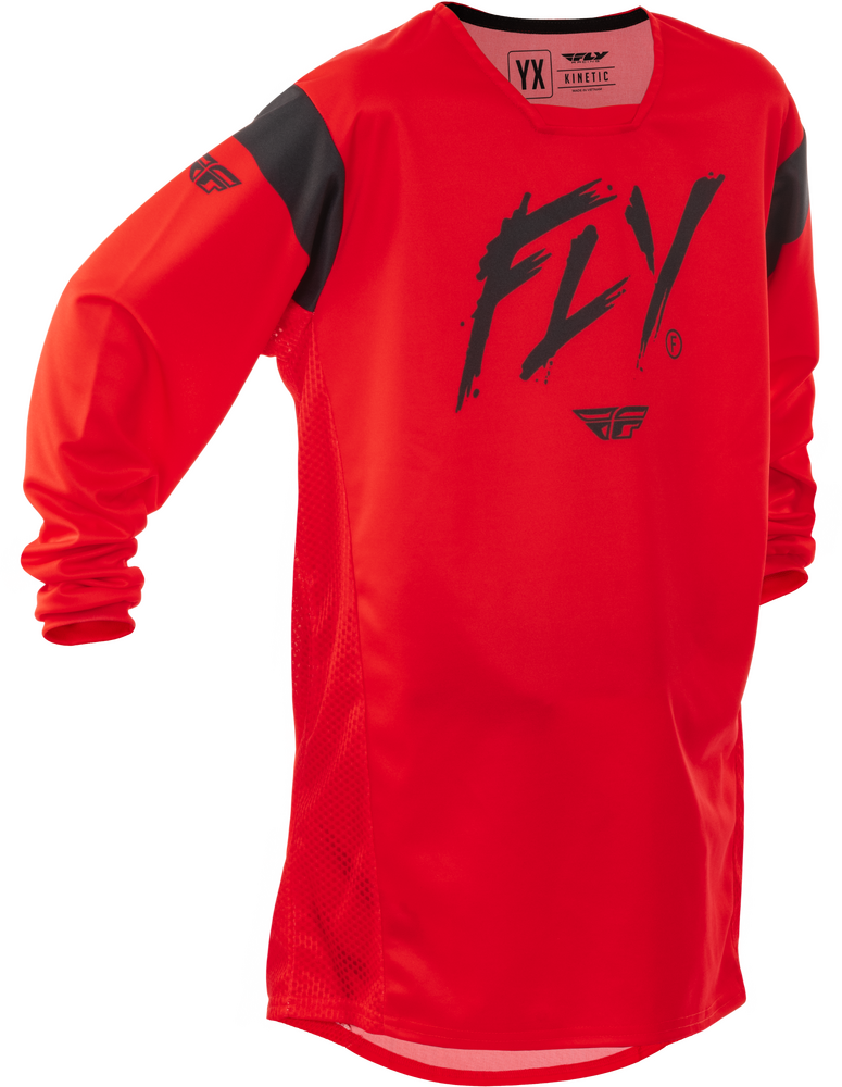 Fly Racing Youth Kinetic Stoke Jersey 2025 CLOSEOUT