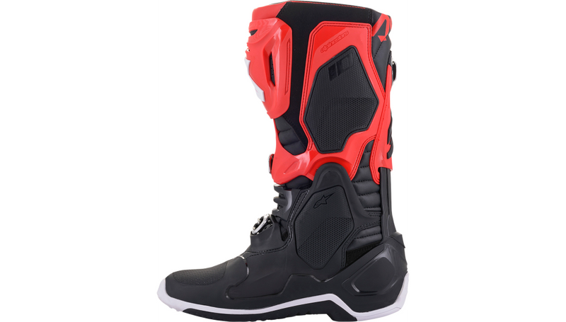 Alpinestars Tech 10 Boots - Red/Black - Size 12 - CLOSEOUT
