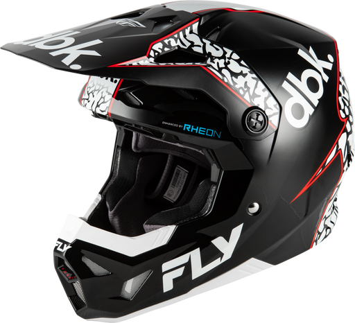Youth Formula Cp Dbk Helmet Black/White/Red Yl