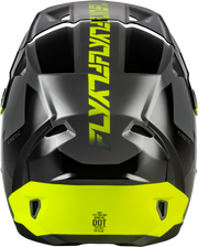 Kinetic Crest Helmet Grey/Black/Hi Vis Lg