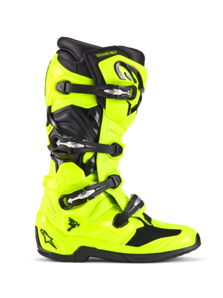 Alpinestars Tech 7 Boots - Yellow Fluo/Black MX25