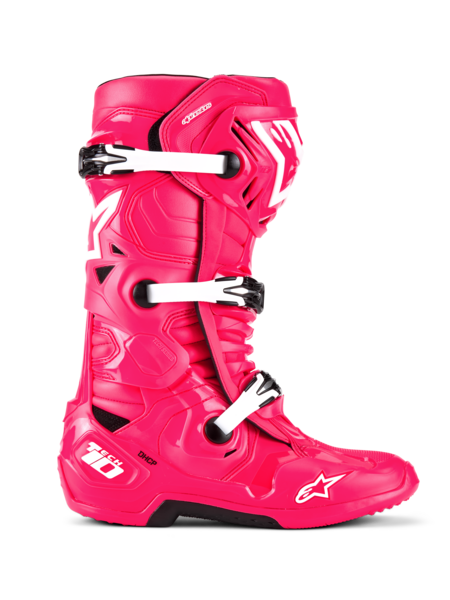 Alpinestars Tech 10 Boots - Diva Pink/White MX25