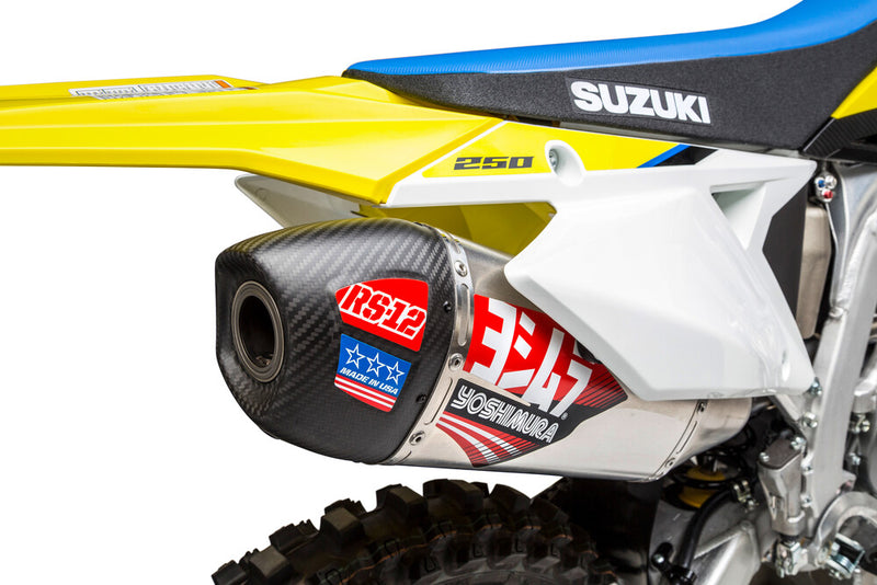 Yoshimura RS-12 Stainless/Aluminum Full Exhaust System - 19-24 RMZ250