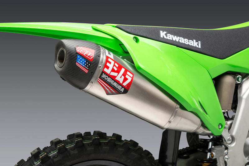 Yoshimura RS-12 Stainless/Aluminum Full Exhaust System - 2021-2024 KX250