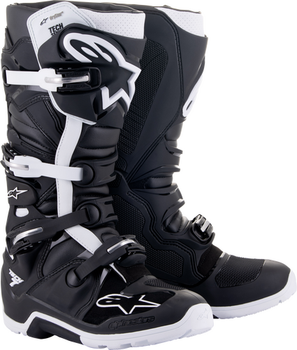 Alpinestars Tech 7 Enduro Drystar Boots - Black/White - CLOSEOUT