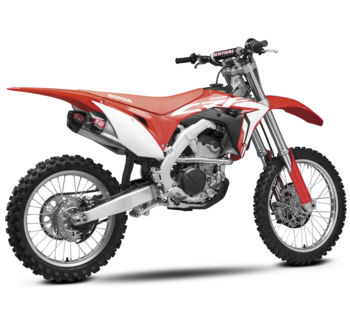 Yoshimura RS-9T Dual Stainless/Carbon Full System - 18-21 CRF250R/RX