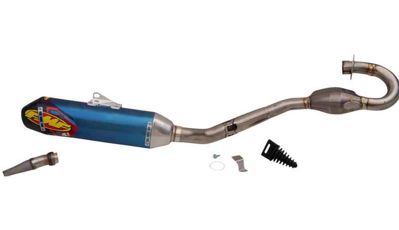 FMF Factory 4.1 RCT Anodized System With Carbon End Cap