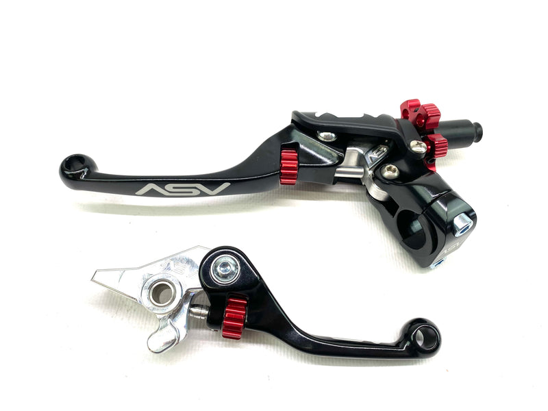 ASV F4 Series Brake & Clutch Lever Pro Pack - CRF450X/L/RL